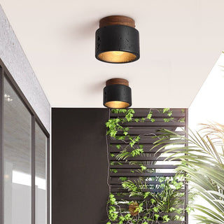 Volcanic Glow Ceiling Light-Neutral Decor