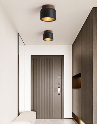 Volcanic Glow Ceiling Light-Neutral Decor