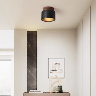 Volcanic Glow Ceiling Light-Neutral Decor