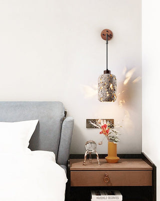 Volcanic Glow Wall Sconce-Neutral Decor