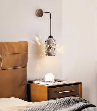 Volcanic Glow Wall Sconce-Neutral Decor