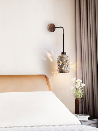 Volcanic Glow Wall Sconce-Neutral Decor