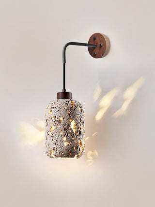 Volcanic Glow Wall Sconce-Neutral Decor