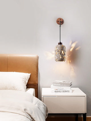 Volcanic Glow Wall Sconce-Neutral Decor