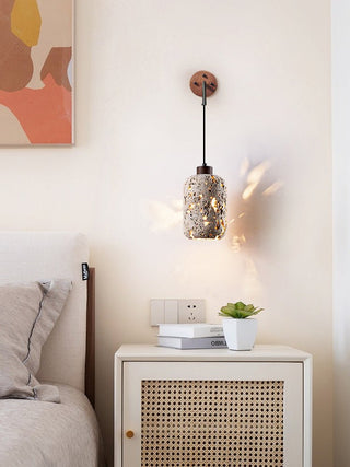 Volcanic Glow Wall Sconce-Neutral Decor
