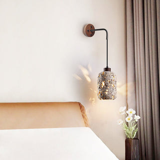 Volcanic Glow Wall Sconce-Neutral Decor