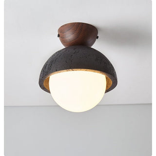 Volcanic Orb Ceiling Lamp-Neutral Decor