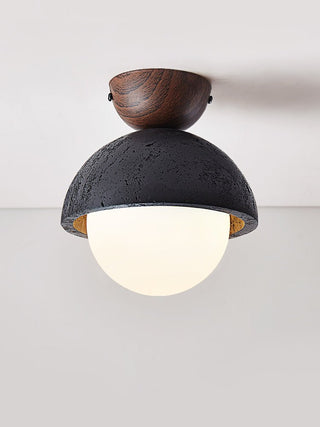 Volcanic Orb Ceiling Lamp-Neutral Decor