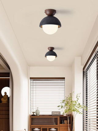 Volcanic Orb Ceiling Lamp-Neutral Decor
