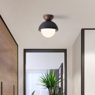 Volcanic Orb Ceiling Lamp-Neutral Decor