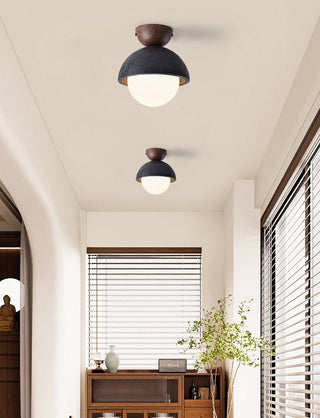 Volcanic Orb Ceiling Lamp-Neutral Decor