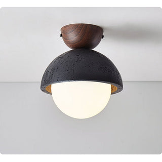 Volcanic Orb Ceiling Lamp-Neutral Decor