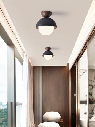 Volcanic Orb Ceiling Lamp-Neutral Decor