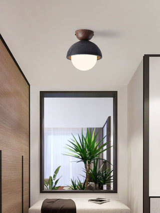 Volcanic Orb Ceiling Lamp-Neutral Decor