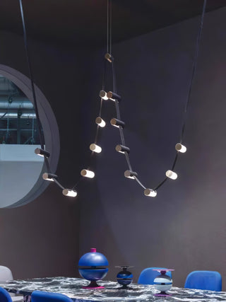 Flexura Suspension Métal Moderne Sur Rail