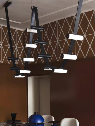 Flexura Suspension Métal Moderne Sur Rail