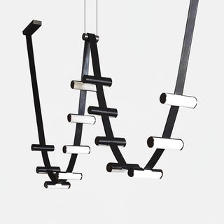 Flexura Suspension Métal Moderne Sur Rail