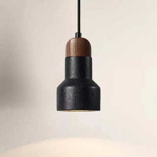 Foundry Suspension en Travertin Noir Moderne