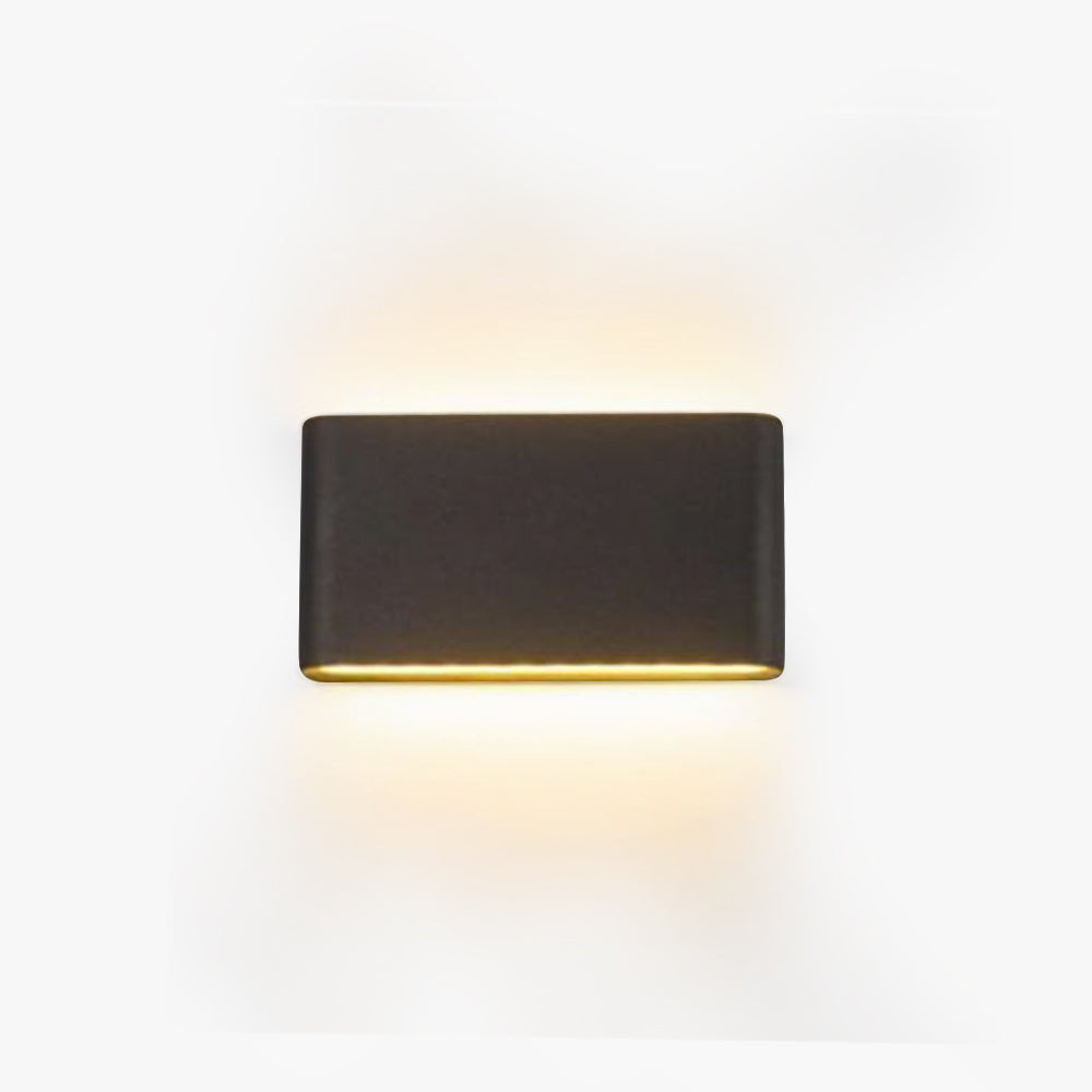 Ray Applique Murale LED Moderne Minimaliste, Noir/Blanc, Cour