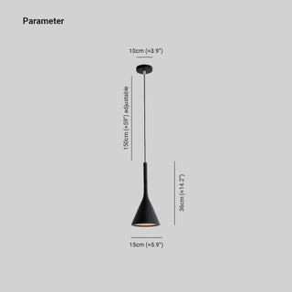 Dareno Suspension Moderne. Triangle-Luire