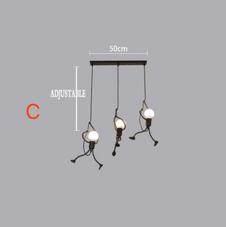 Mira lampe suspendue rétro