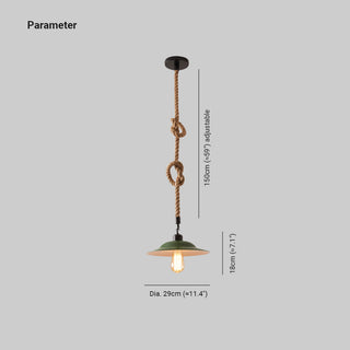 Epoch Vintage LED Suspension Vert Métal Chambre À Coucher/Salle À Manger