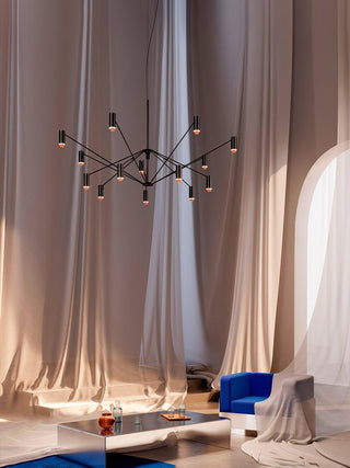 Anoriel Vintage Industriel Suspension Lumière