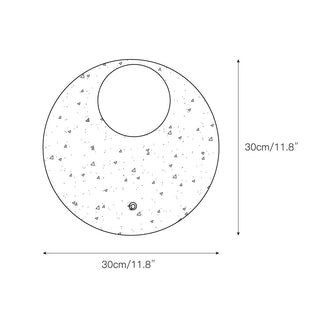 Alcareth Applique Murale Minimaliste Travertin Wabi