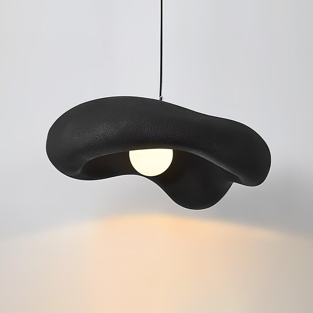 Pendant Lamp Resin in Organic Shape for Modern Interiors Natural-Neutral Decor