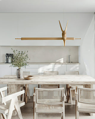Varinisra Suspension Sculpturale en Chêne