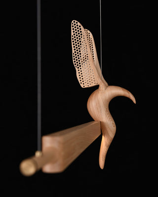 Varinisra Suspension Sculpturale en Chêne
