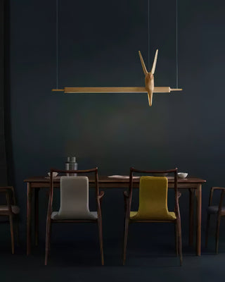 Varinisra Suspension Sculpturale en Chêne