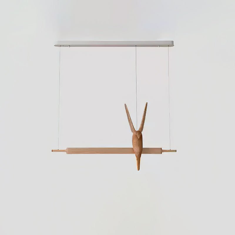 Varinisra Sculptural Suspension en Chêne