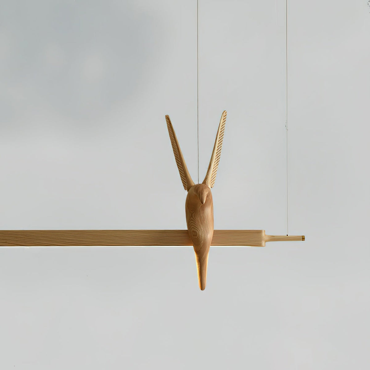 Varinisra Suspension Sculpturale en Chêne