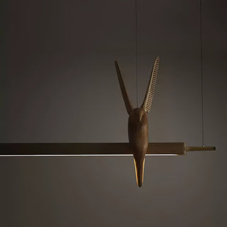 Varinisra Suspension Sculpturale en Chêne
