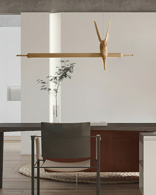 Varinisra Suspension Sculpturale en Chêne