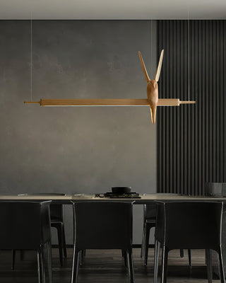 Varinisra Suspension Sculpturale en Chêne