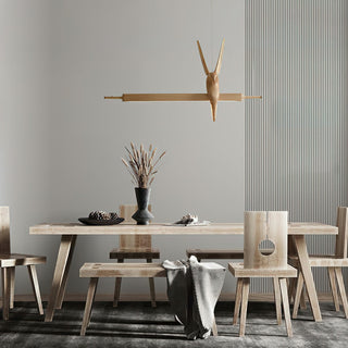 Varinisra Suspension Sculpturale en Chêne