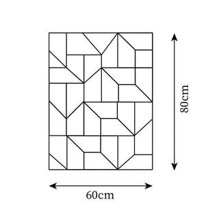 Lumis Applique Murale Art Lumineux en Couches-Luire