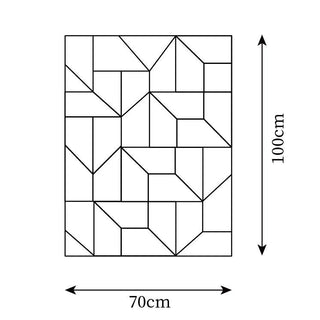 Lumis Applique Murale Art Lumineux en Couches-Luire