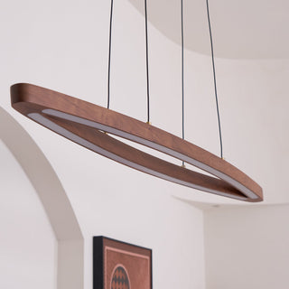 Zentan Lampe suspendue minimaliste en bois