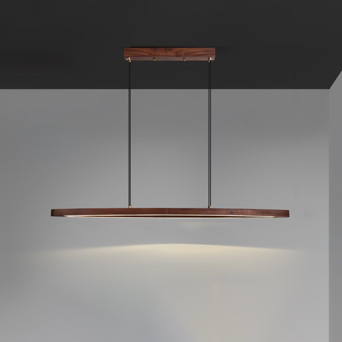 Zentan Lampe suspendue minimaliste en bois