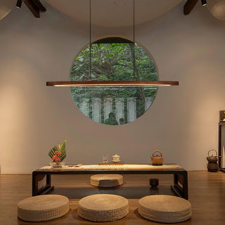 Zentan Lampe suspendue minimaliste en bois