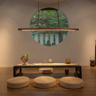Zentan Lampe suspendue minimaliste en bois