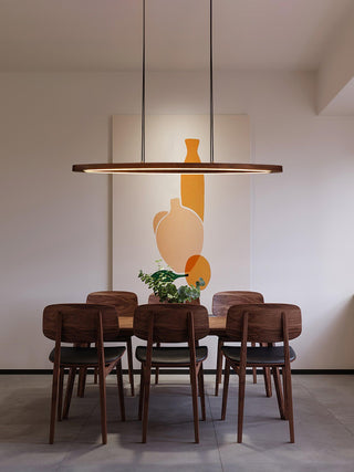 Zentan Lampe suspendue minimaliste en bois