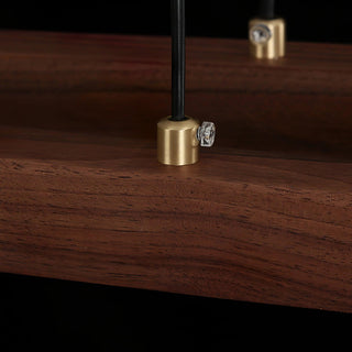 Zentan Lampe suspendue minimaliste en bois
