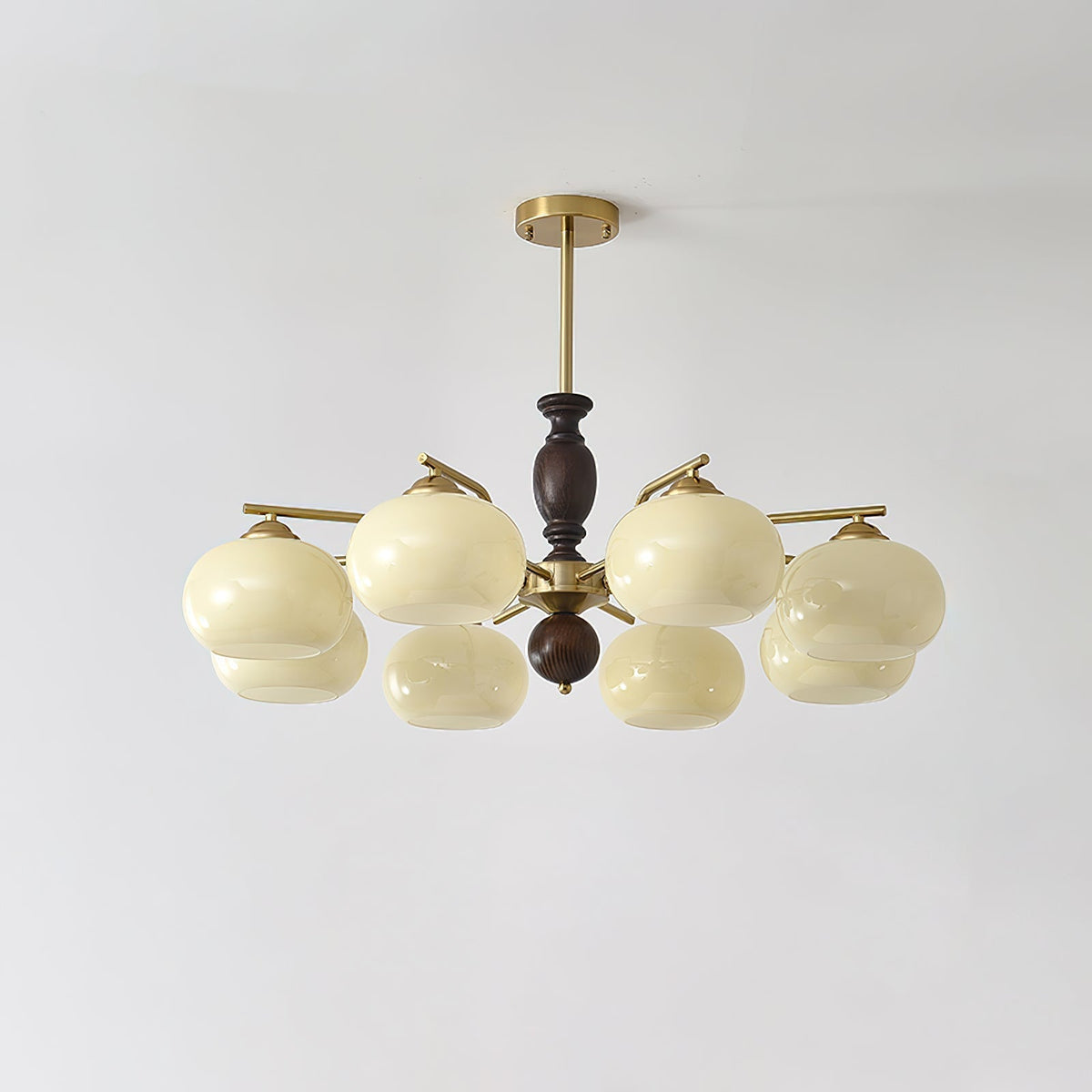 Aldia Lustre Noyer Beige Sphère