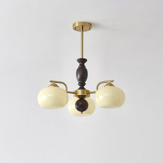 Aurora Lustre Noyer Beige Sphère