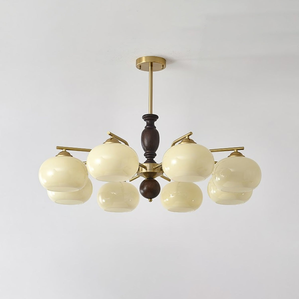 Aldia Lustre Noyer Beige Sphère