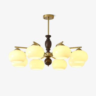 Aurora Lustre Noyer Beige Sphère